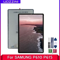 삼성 갤럭시 탭 S6 라이트 10.4 P610 P615 P615N P617 SM-P610 LCD 디스플레이 터치 스크린 디지타이저 태블릿 패널에 대 한 높은 품질, [03] Original P615N Black
