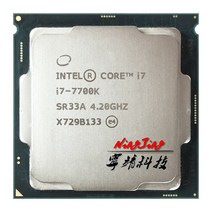 인텔 코어 i7-7700K i7 7700K 4.2 GHz 쿼드 8 스레드 CPU 프로세서 8M 91W LGA 1151