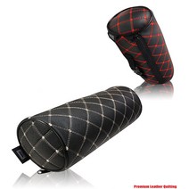 어썸카 뉴아반떼XD목쿠션 2색상 아반테AD목베개 차량용목쿠션 뉴레인지로버스포츠쿠션 등쿠션 팔쿠션 헤드쿠션 자동차목쿠션 가죽목쿠션 포터2 봉고3 카니발 펠리세이드 팰리세이드 쏘렌토 싼타페 제네시스, 퀼팅목쿠션-화이트 낱개