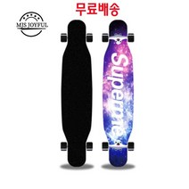 엠제이 롱보드 42인치 46인치 스케이트보드 입문용 댄싱 초보 초등학생 BD301, 20, LED발광바퀴