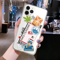 아이폰15케이스 나라별 항공권 케이스 뉴욕 파리 프라하