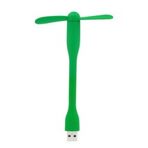 마이크로 USB 2.0 크리 에이 티브 팬 유연 휴 미니 보조베터리 노트북 & 컴퓨터 여름 가제트 블랙 화이트, 05 Green