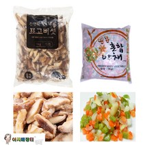 볶음 탕 찌개용 농우 냉동 표고버섯(1kg) 슬라이스, 표고버섯1+급식1, 1kg