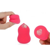 물방울 스펀지 퍼프 파데 똥퍼프 에어퍼프 메이크업스펀지 미니퍼프 퍼프종류 빅퍼프, 1개, 대형원형메이크업퍼프1P