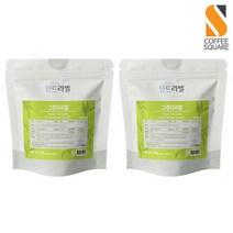 민트라벨 그린티라벨 녹차 파우더 500g 2개세트