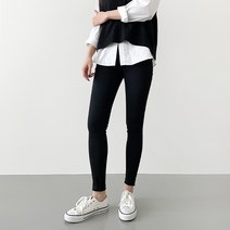 잘빠진 반하이 밴딩 마약 스키니 블랙.화이트 S~XXL