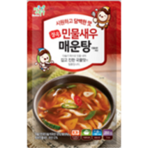 정옥 국내산 다슬기로 우린 시원하고 얼큰한 민물새우매운탕, 350g, 4개