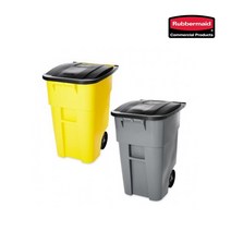 HAPST_ 이동편한쓰레기통 업소용음식물수거함 음식잔반쓰레기통 대용량컨테이너, 선택◎ 브루트 대용량 바퀴 컨테이너 (188L 50G), 선택◎ 회색