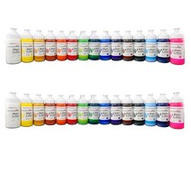 종이나라 비비드 수채화물감 220ml 낱색 예전물감, 블랙