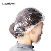 메디플라워 일회용 비닐 헤어캡, 없음, 상세설명 참조