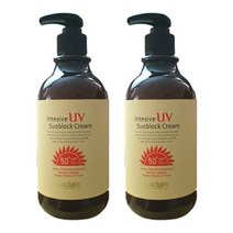 에바끌레르 선크림 500ml 자외선차단지수 SPF50+, 2개
