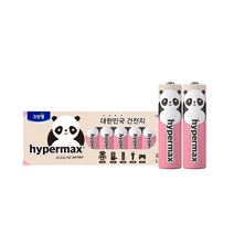 크린랩 하이퍼맥스 캐릭터건전지 AAA 10알, 판다