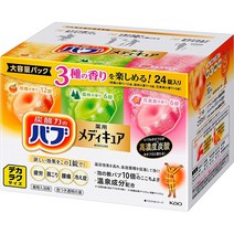 바브 메디큐어 24정 고농도 탄산 입욕제 온천성분 일본, 24개 x1