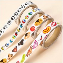 만들기자랑얼굴만들기/롤스티커/눈코입스티커/표정스티커/꾸미기, 컬러 입