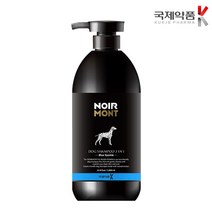 느와르멍 3 in 1 반려견 샴푸 블루스파클, 1000ml, 1개