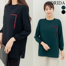 엄마옷 드리다 여자 봄 플리츠 빅사이즈 롱 블라우스 가을 간절기 40-50대 중년여성 하객 출근 모임 상견례