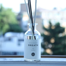 듀이홀릭 브레스 화장실 드레스룸 욕실 현관 숲향 풀향 디퓨저 천연 대용량 200ML, 해피니스 200ml