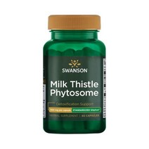 [Swanson Ultra] Swanson 밀크시쓸 Phytosome - Standardized Siliphos 300 mg 60 캡슐