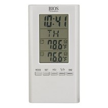 Thermor Bios Indoor/Outdoor Wired Digital Thermometer (White 4.25-Inch x 6.5-Inch x 0.5-Inch), 1