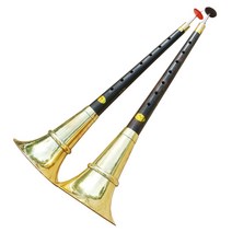 태평소 교육 연주 세트 레슨 사물 전통 놀이 국악기, 레드 1피트 32cm