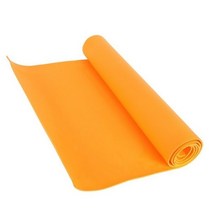 미끄럼 방지 찢어짐 접이식 요가 매트 체육관 운동 피트 패드 스포츠 액세서리, orange