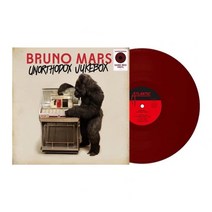 브루노마스LP Unorthodox Jukebox 앨범 레드 컬러 바이닐 BrunoMars