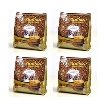 커피 아라비카 아메리카노 올드타운 화이트커피 3인1 클래식 플레이버 (4팩x15봉) 말레이시아에서 수입, 상세참조