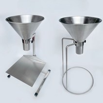 고정형 스텐 깔때기 스탠드 소분기 포장 재료 받침 지지대 액체, 03.콘센트 4cm (간이 랙), C 름 4cm(간이 랙)