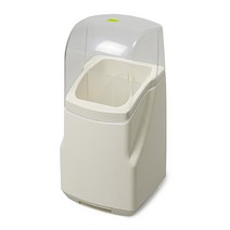 플라팜 먼지방지 패밀리 뚜껑수저통 물빠짐 수저통, 아이보리