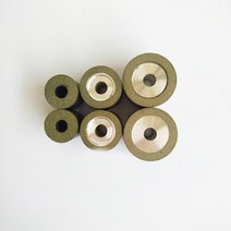 CBN 수지 본드 내부 그라인딩 휠 100% 질화 붕소 원형 스테인레스 고속 스틸 티타늄 합금, 15 D50 T20 H10