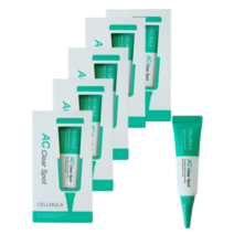 셀뮬러 AC 클리어 스팟 10ml 좁쌀여드름 뾰루지 피부트러블 피부진정, 5개