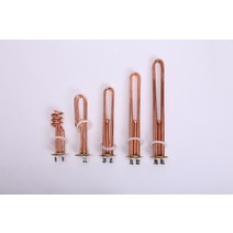 온수기 튜브 발열체 부품 캡 전기 보일러 히터 난방, 구리 낚싯바늘 유형 220V3kw