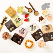 논앤밭위드 [논앤밭위드] 프로틴 귀리쉐이크 맛별 4종(맛별4봉), 녹차30gX4, 녹차30gX4