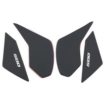 혼다 CBR500R CB500F 2019 2020 2021 오토바이 안티 슬립 탱크 패드 가스 무릎 그립 트랙션 사이드 프로텍터 스티커에 대한, 하나, 보여진 바와 같이