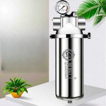 지하수 정수기 대용량 석회수 주택 연못 여과기, 10톤 클램프 전면 4포인트