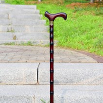 안전지팡이 어르신 지팡이 원목 미끄럼방지기목 지팡이 지팡이 나무 어르신 지팡이 가볍다-182388, 단일옵션, 옵션01