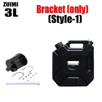 연료통 제리캔 기름통 오토바이 3l 5l 휴대용 jerry can gas fuel tank 가솔린 자동차 gokart 예비 컨테이너 가솔린 가솔린 탱크 canister atv, 3리터 스타일-1