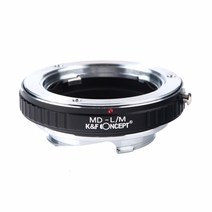 K&F MD-L/M MINOLTA MD MC 렌즈를 Leica M 카메라에 사용하는 렌즈 변환 어댑터 내부무반사코팅