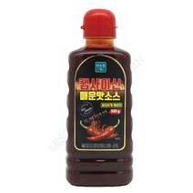 미소찬 캡사이신소스 매운맛소스550g, 550g, 1개