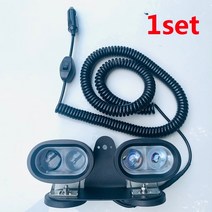 자동차 레이저 led 스포트라이트 헤드 라이트 마그네틱 프로젝터 빔 4x4 오프로드 자석 세트 Led 운전, 01 1set