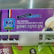 끼리 블루베리 크림치즈 찰떡 60g x 6개입 x 1개, 종이박스포장