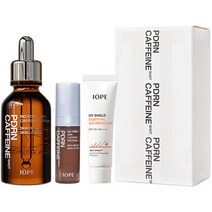아이오페 PDRN 카페인샷 앰플 30ml + 5ml + UV 쉴드 에센셜 선 프로텍터 선크림 10ml 세트, 3세트