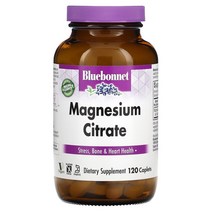 Bluebonnet Nutrition (블루보넷 뉴트리션) 마그네슘시트레이트 400mg 120정, 60 개