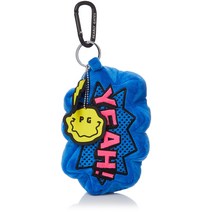 [파리 게이츠] 봉제 장난감 볼 파우치 (풍선 로고 타입 · 카라비나 후크 사양) 골프 소품 상자 053-2284611 110 블루