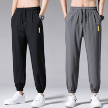 브이와이 남자 헬스장 고무줄 휘뚜루 배기조거 바지