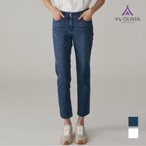 [올리비아로렌] 사계절 일자핏 데님 팬츠VOBMPXX8191