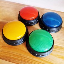 펫톡 강아지 버튼 반려견 훈련 녹음벨 간식 아리 벨, 그린