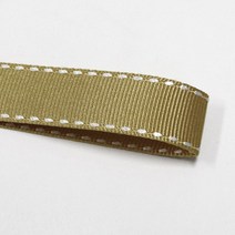 카네이션리본 선물포장리본 꽃포장리본 골지 스티치 리본 (폭 5mm 길이90m)(폭 10mm/15mm 길이 45m), 27(머스타드), 15mm