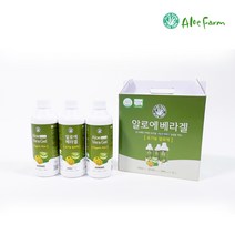 알로에팜 알로에베라겔 유기농 국산, 1050mlx1개