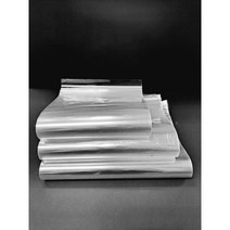 PP이중지 폴리백 접착폴리 투명폴리 [27X36+4] 100장, 가로27 세로36+4 두께0.05